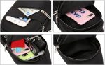 Yerchic Small Sling Bag Crossbody Shoulder Bag for Men Women Lightweight One Strap Backpack Casual Daypack for Daily Travel Outdoor, Black,5811 - Image 3